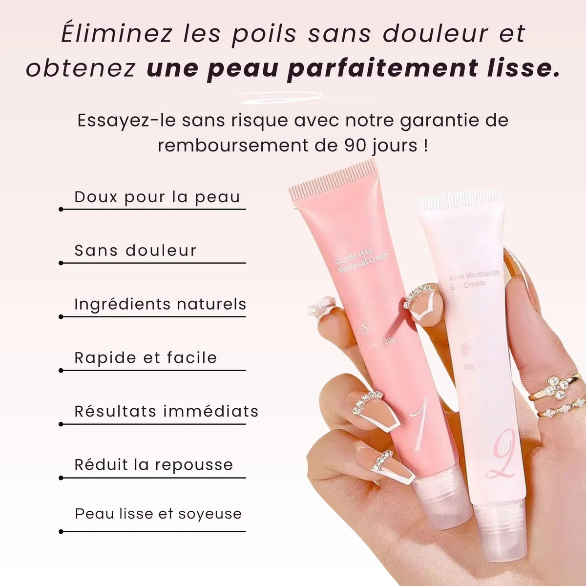 Keflora™ Crème dépilatoire
